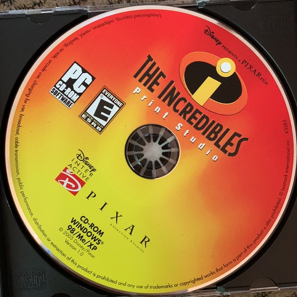 Disney pc-cd ROM PRINT STUDIO new - Picture 4 of 5